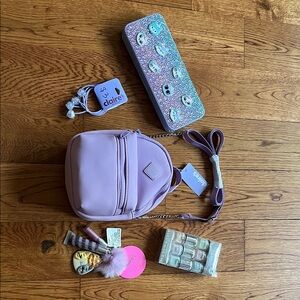 Claire's Pastel Lavender Accessories